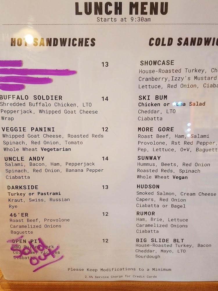 Izzy's Market & Deli Menu image 1